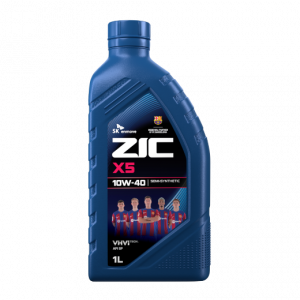 Масло моторное ZIC X5 10W-40 полусинтетическое 1 л