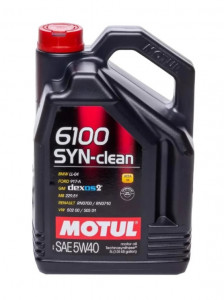 Масло моторное Motul 6100 SYN-CLEAN 5W-40 синт 5 л