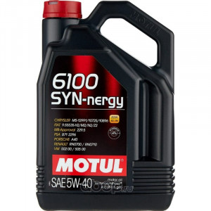 Масло моторное Motul 6100 Syn-Nergy 5W-40 синтетическое 4 л