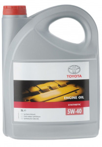 Масло моторное TOYOTA Engine Oil 5W-40 синтетическое 5 л