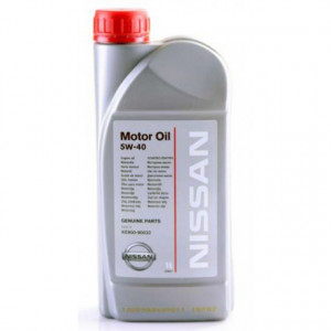 Масло моторное NISSAN Motor Oil 5W-40 синт 1 л